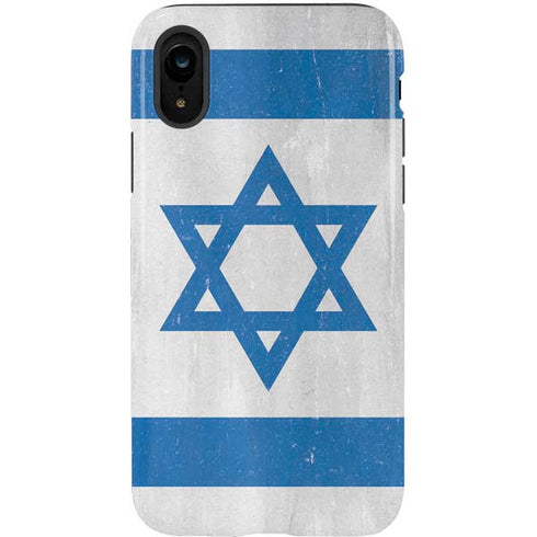 Israel Flag Distressed iPhone XR Pro Case